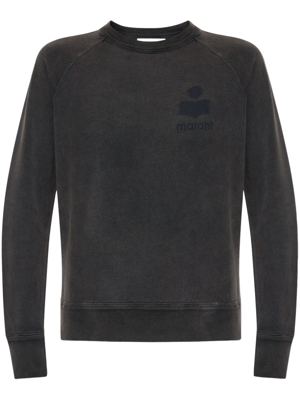 MARANT ÉTOILE logo细节卫衣 - 灰色