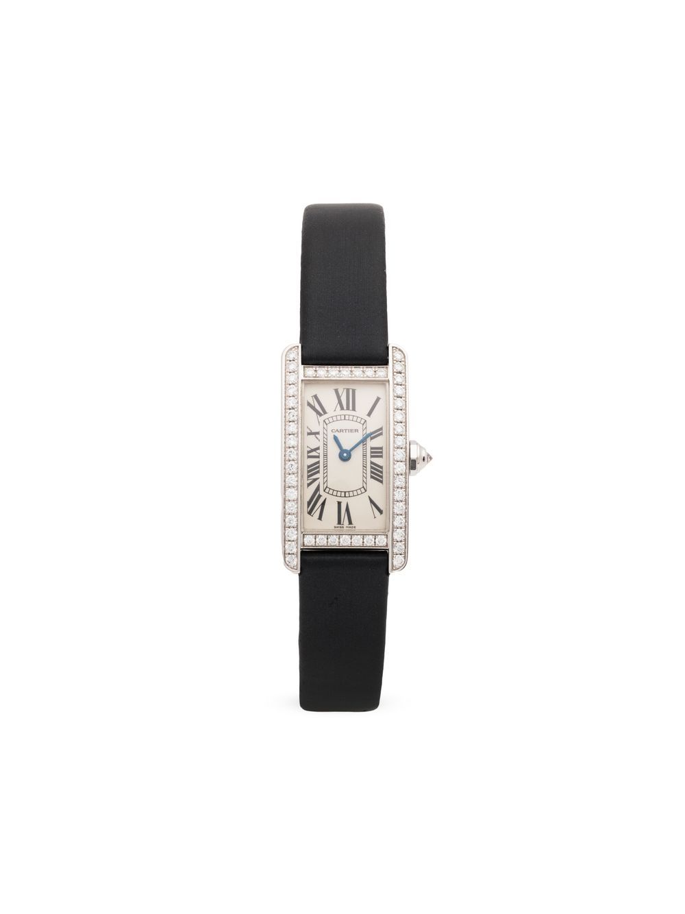 Cartier Tank Americaine 20毫米腕表（典藏款） - 黑色