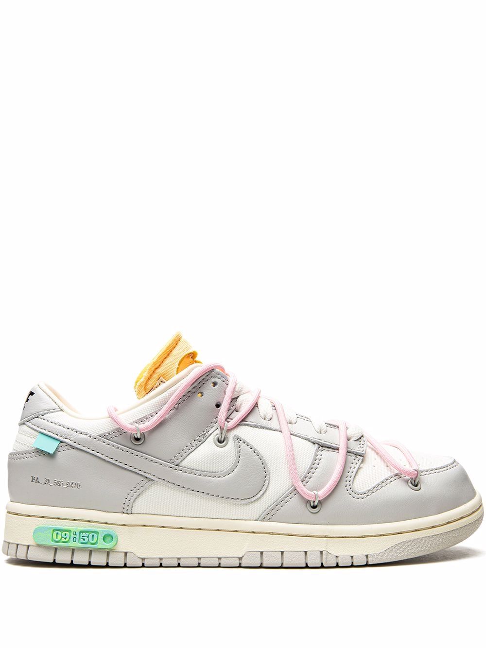 Nike X Off-White x Off-White Dunk Low 板鞋 - 白色