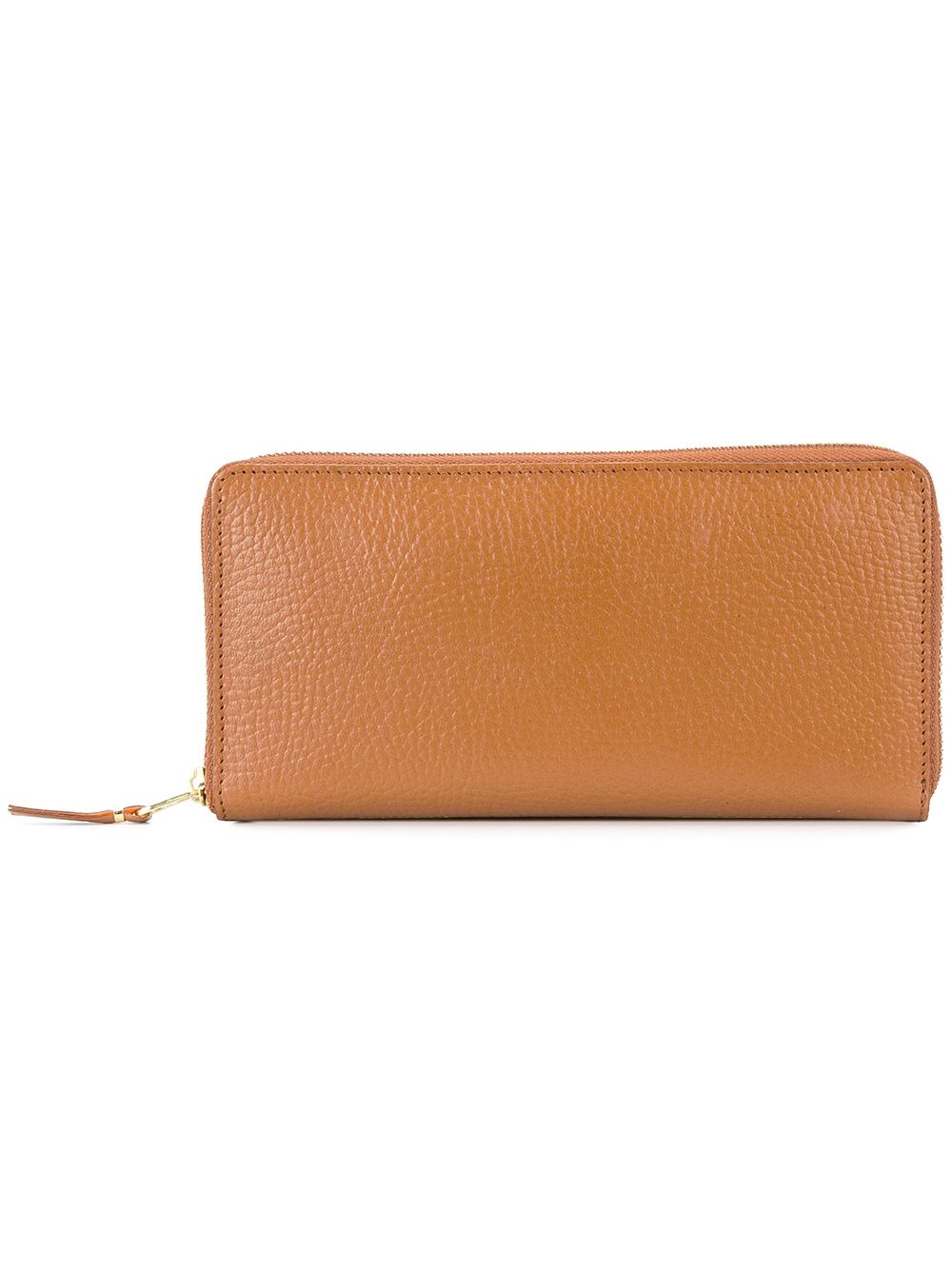 Comme Des Garçons Wallet 环绕式拉链钱包 - 褐色