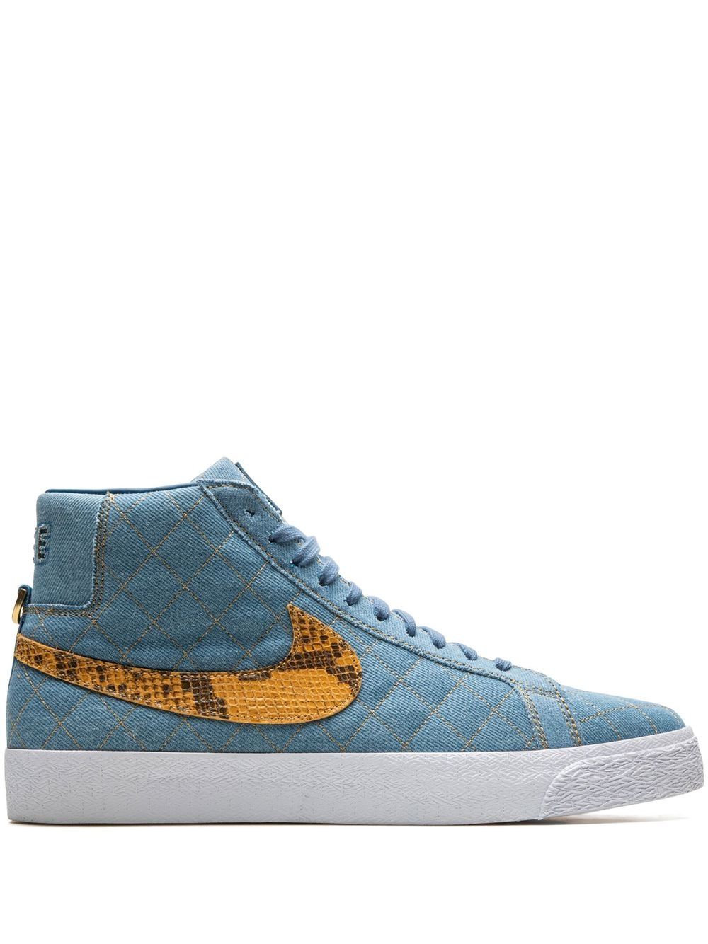 Nike SB Blazer Mid 运动鞋 - 蓝色