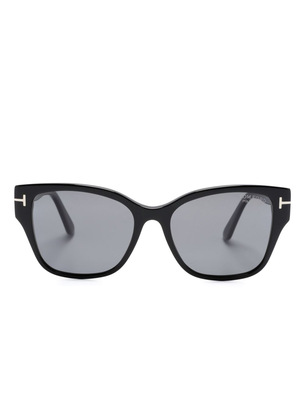 TOM FORD Eyewear Elsa wayfarer镜框太阳眼镜 - 黑色