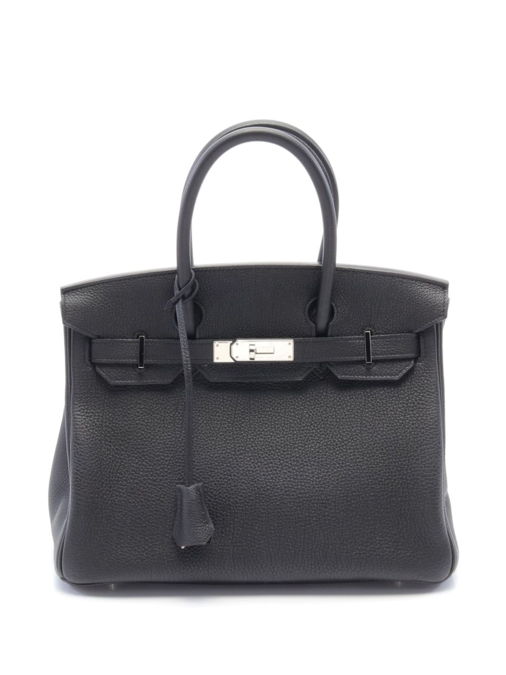 Hermès Pre-Owned Birkin 30 手提包（2017年典藏款） - 黑色