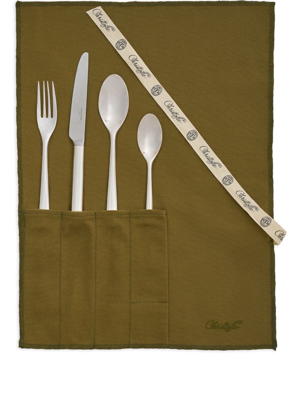 Christofle La Trousse Mood 单件餐具中号套装 - 银色