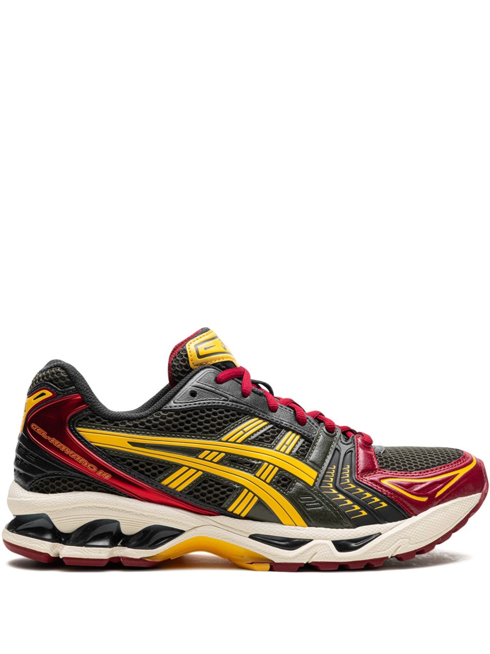 ASICS GEL-KAYANO 14 Olive Canvas/Honey 运动鞋 - 绿色