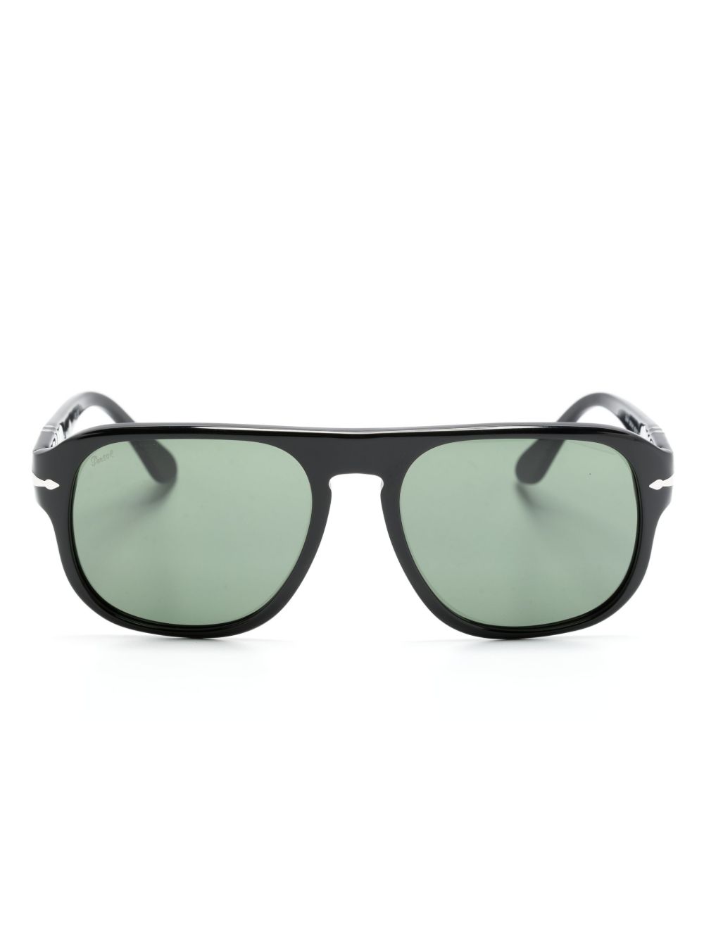 Persol navigator-frame sunglasses - 黑色