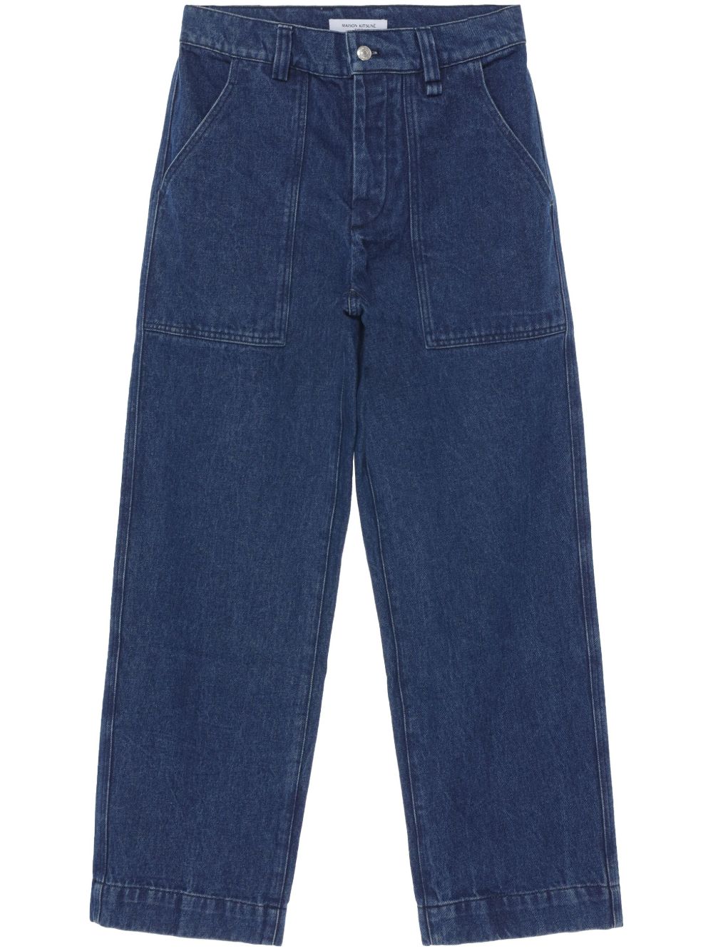 Maison Kitsuné Workwear 牛仔裤 - 蓝色