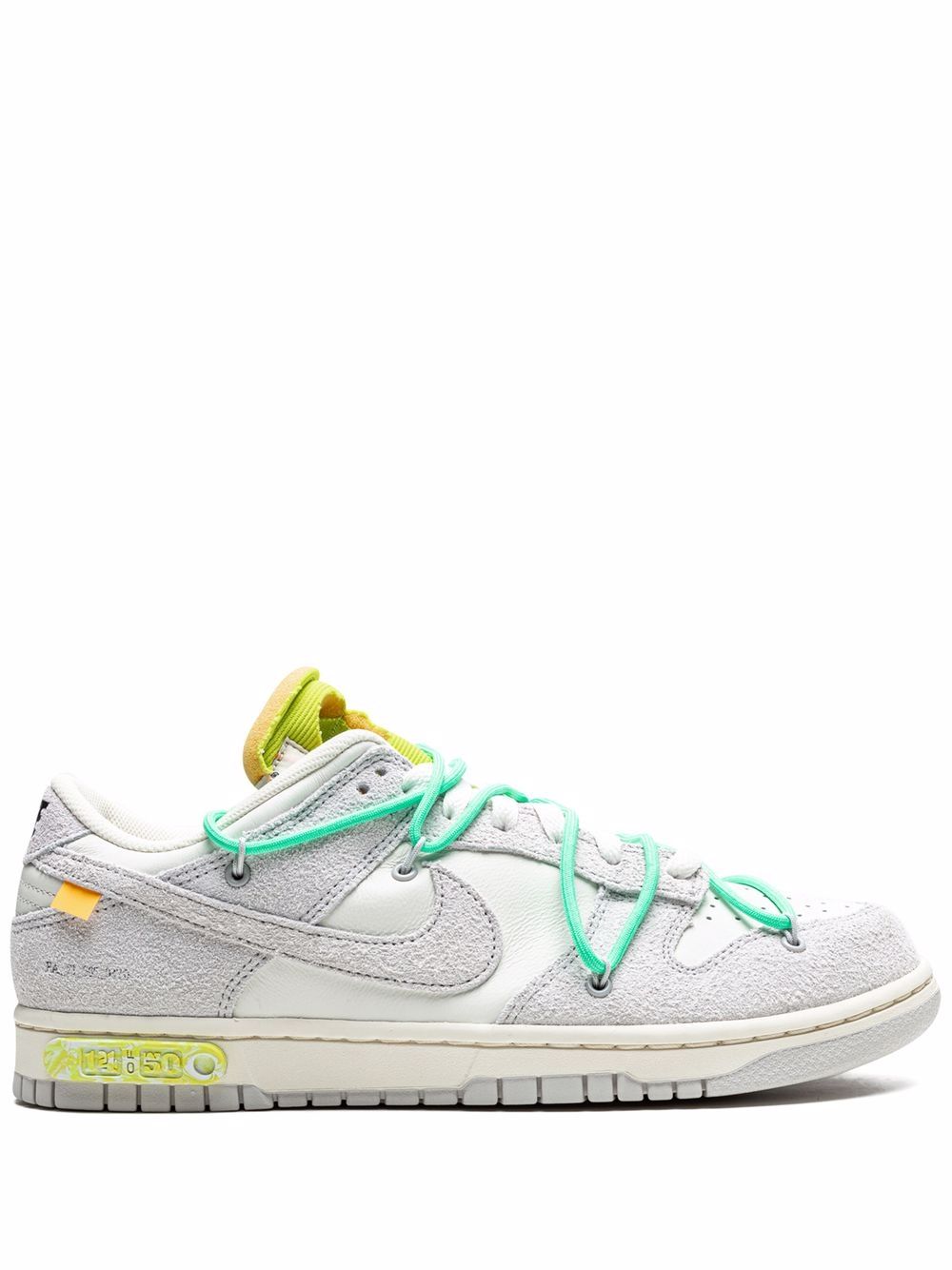 Nike X Off-White "x Off-White Dunk Low ""14/50"" 板鞋" - 白色