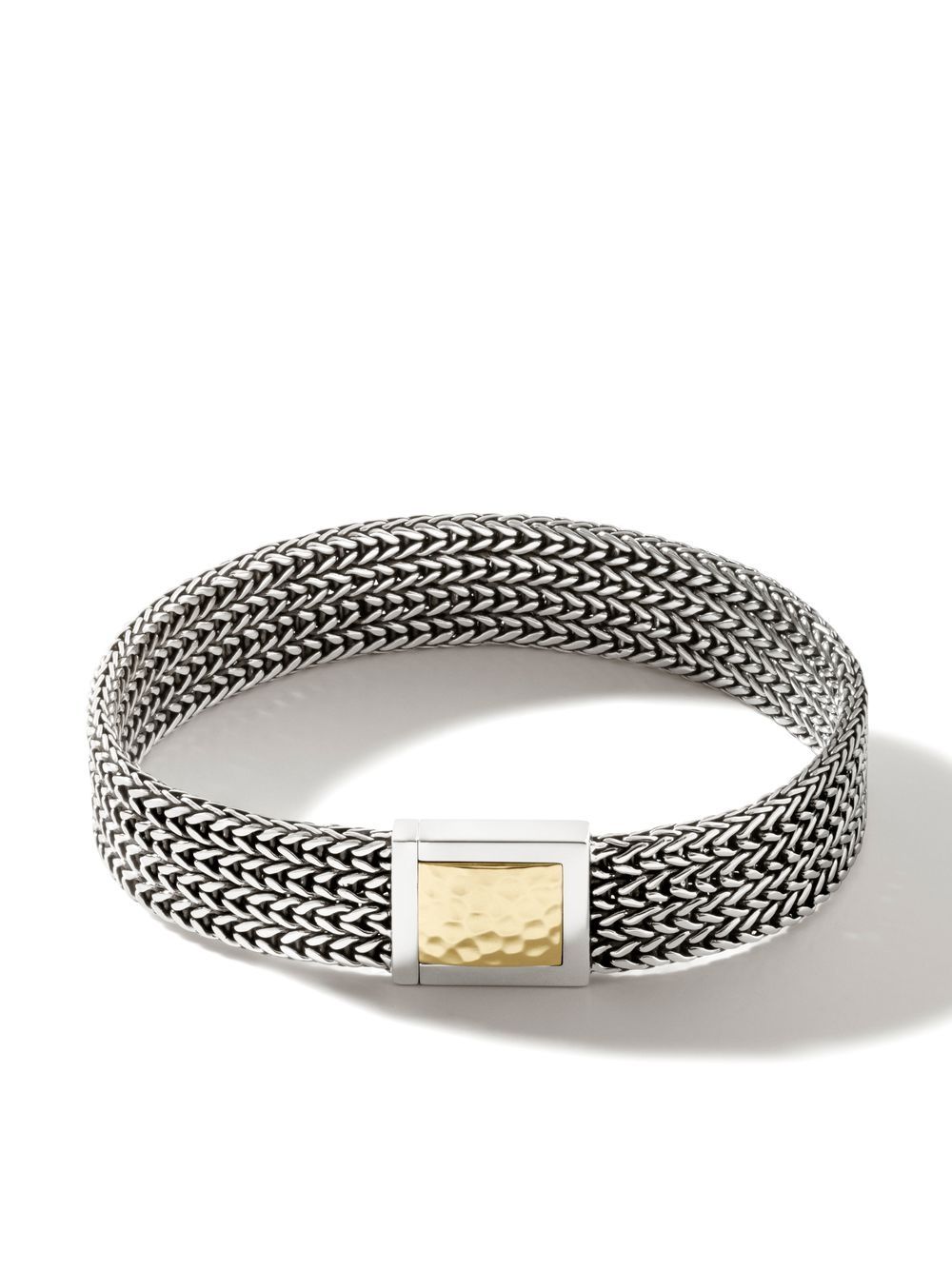 John Hardy Classic Chain 18K黄金手链 - 银色