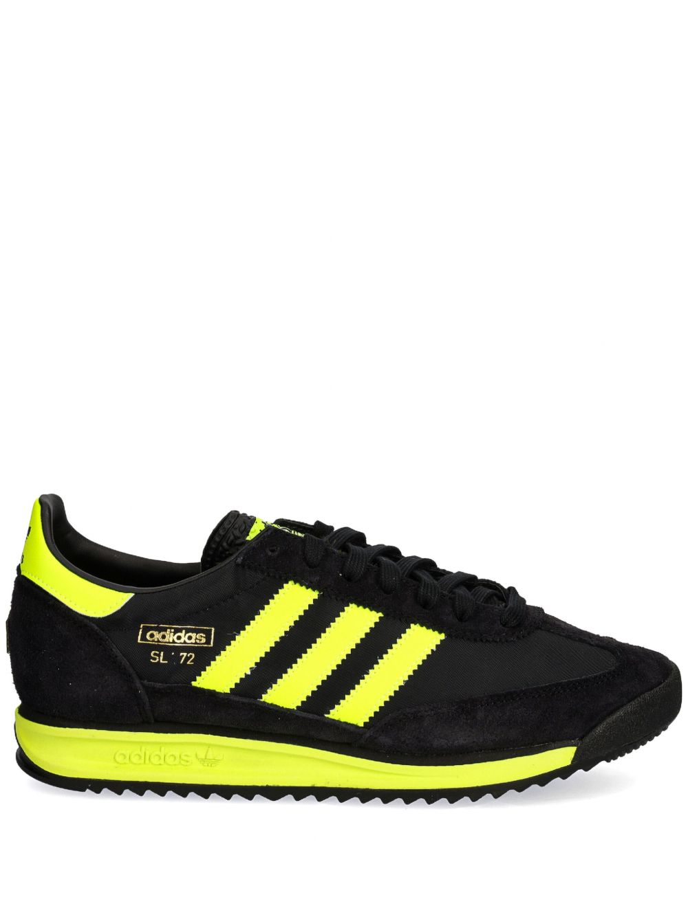 adidas SL 72 RS 绒面皮运动鞋 - 黑色