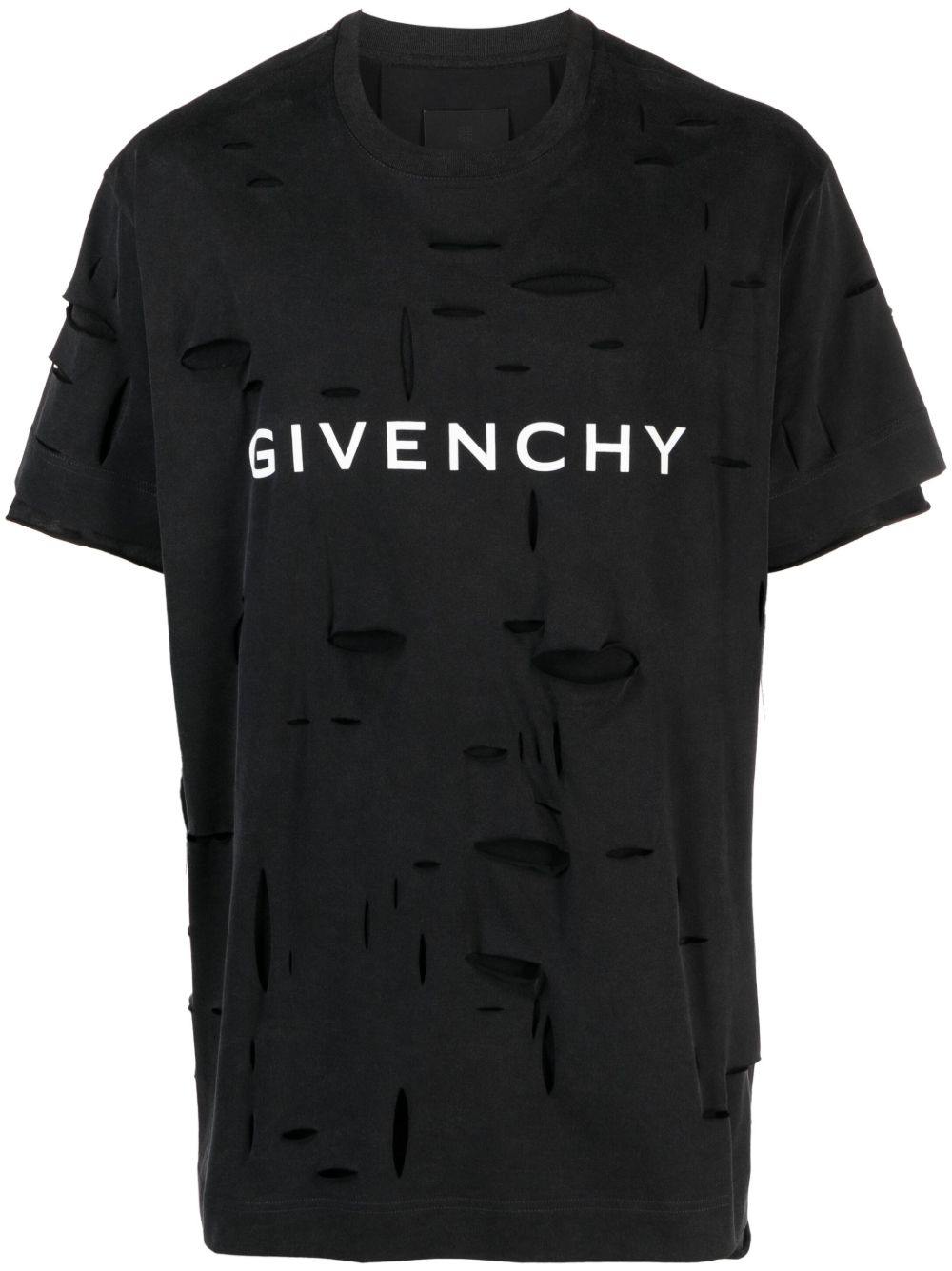 Givenchy logo印花T恤 - 黑色