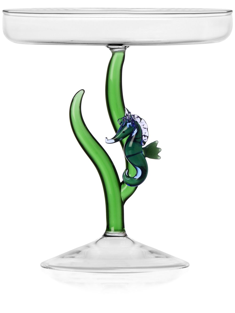 Ichendorf Milano Marine Garden Seahorse 玻璃架（17厘米 x 9.5厘米） - 中性色