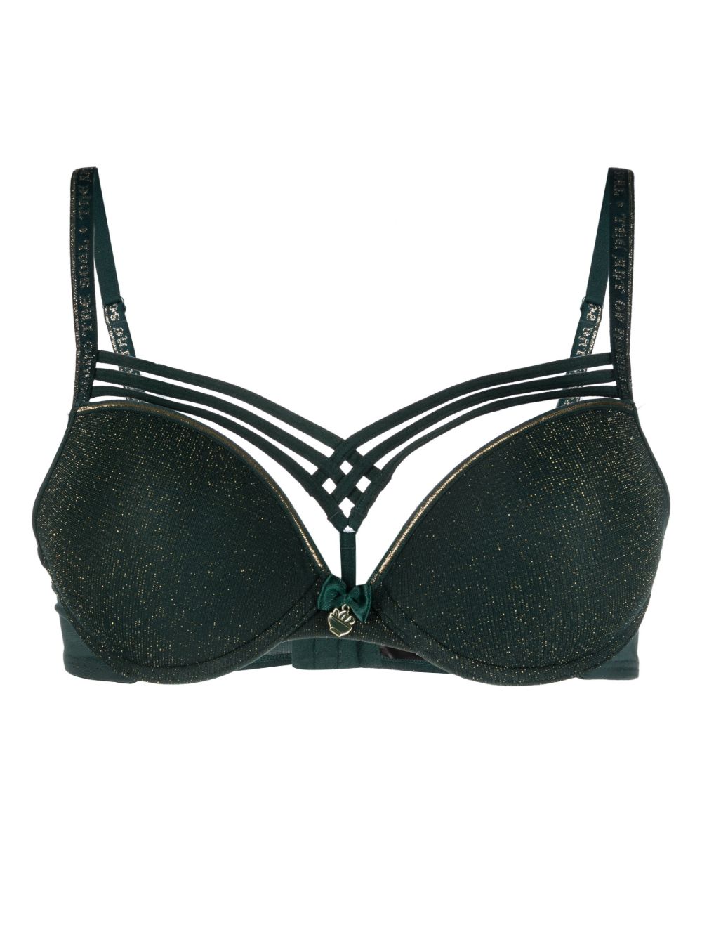 Marlies Dekkers Dame De Paris 金葱上托式文胸 - 绿色