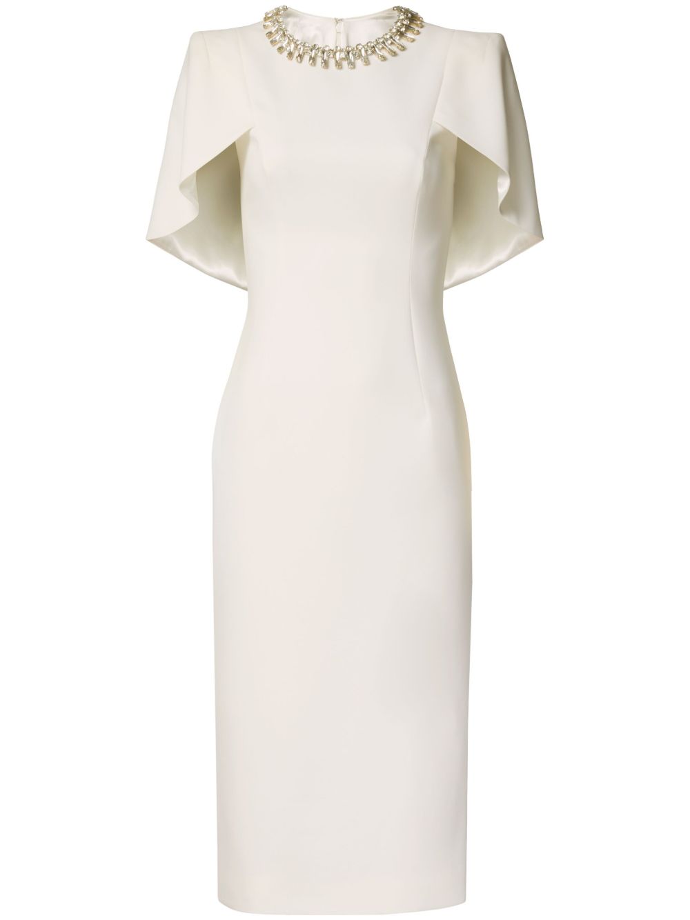 Jenny Packham Thalia 中长连衣裙 - 中性色