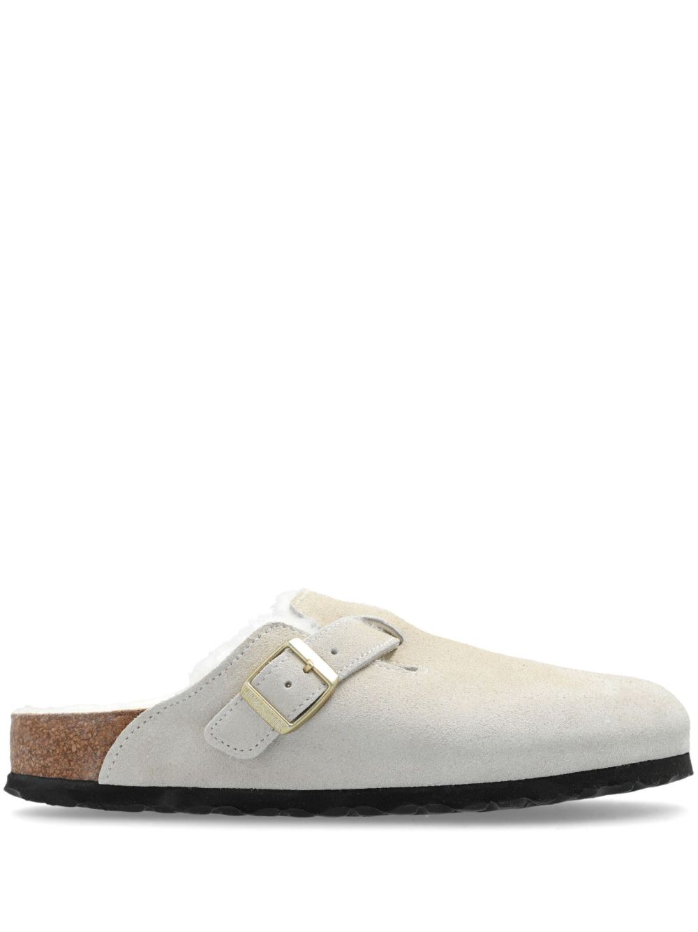 Birkenstock Boston Shearling 穆勒鞋 - 白色