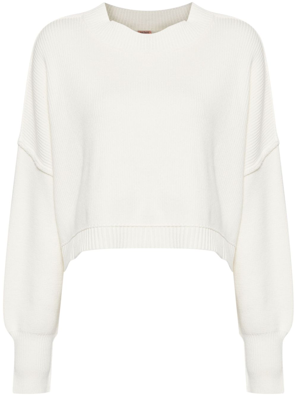 Free People Easy Street 毛衣 - 白色