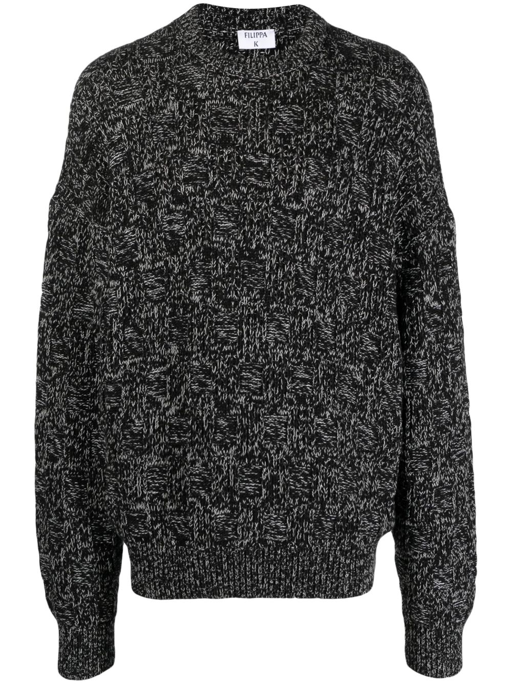 Filippa K 长袖针织毛衣 - 黑色