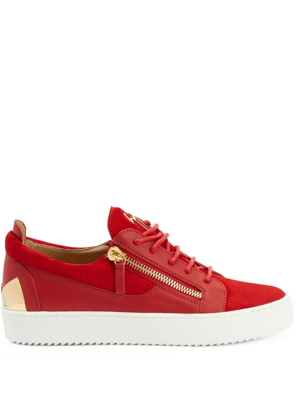 Giuseppe Zanotti Frankie 低帮运动鞋 - 红色