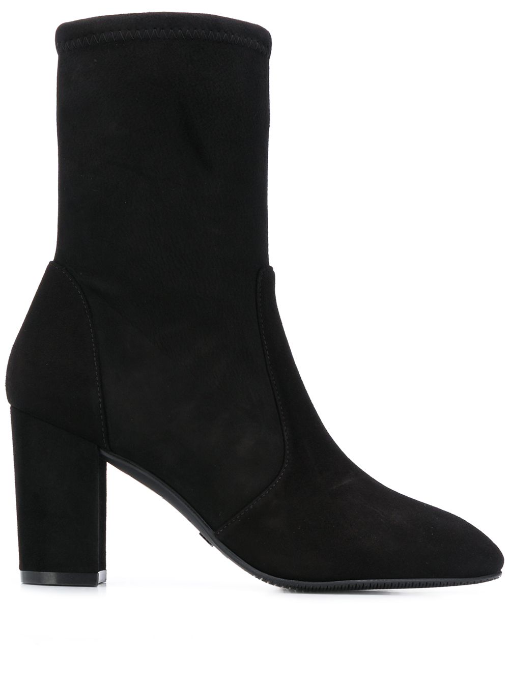 Stuart Weitzman Yuliana 高跟短靴 - 黑色