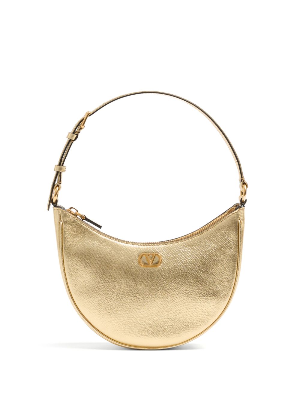 Valentino Garavani VLogo Signature Hobo 迷你包 - 金色