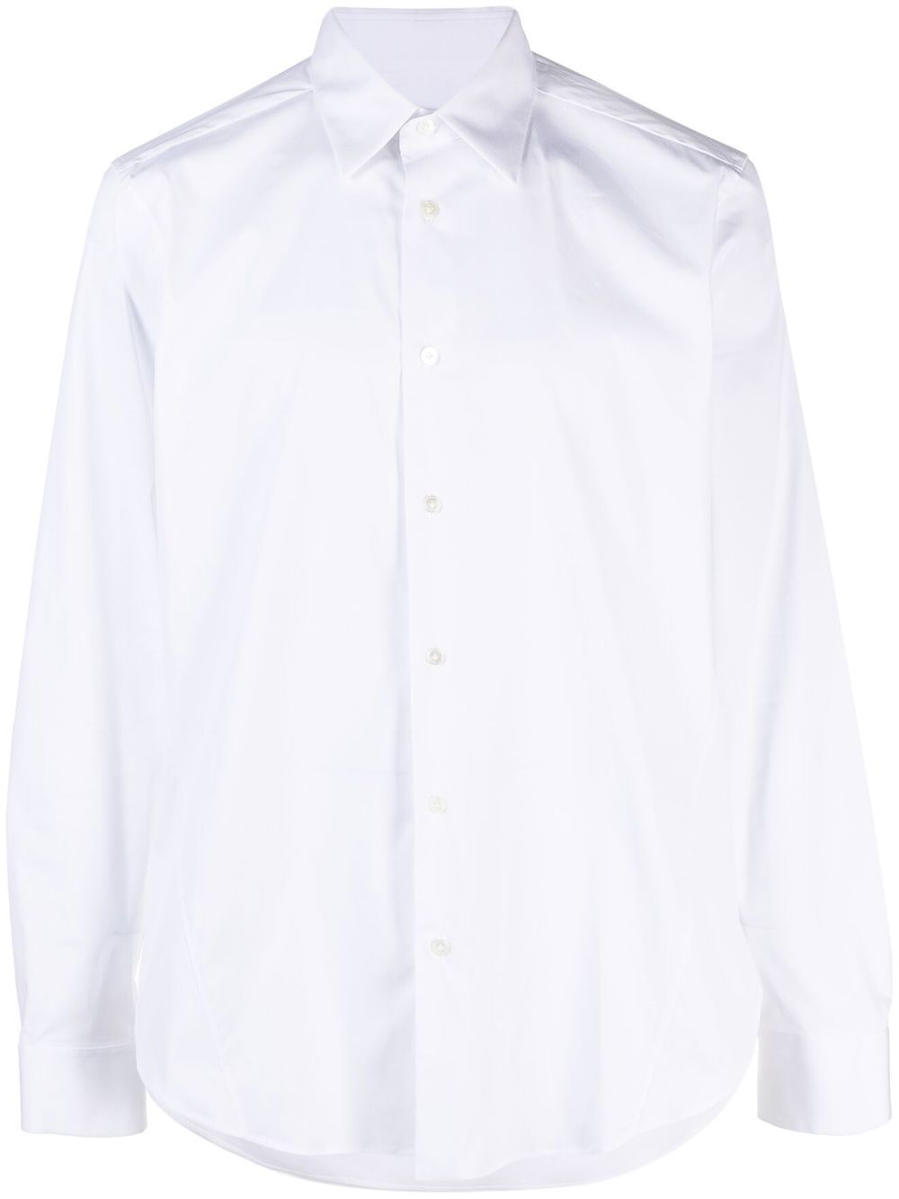 Lanvin 长袖修身衬衫 - 白色