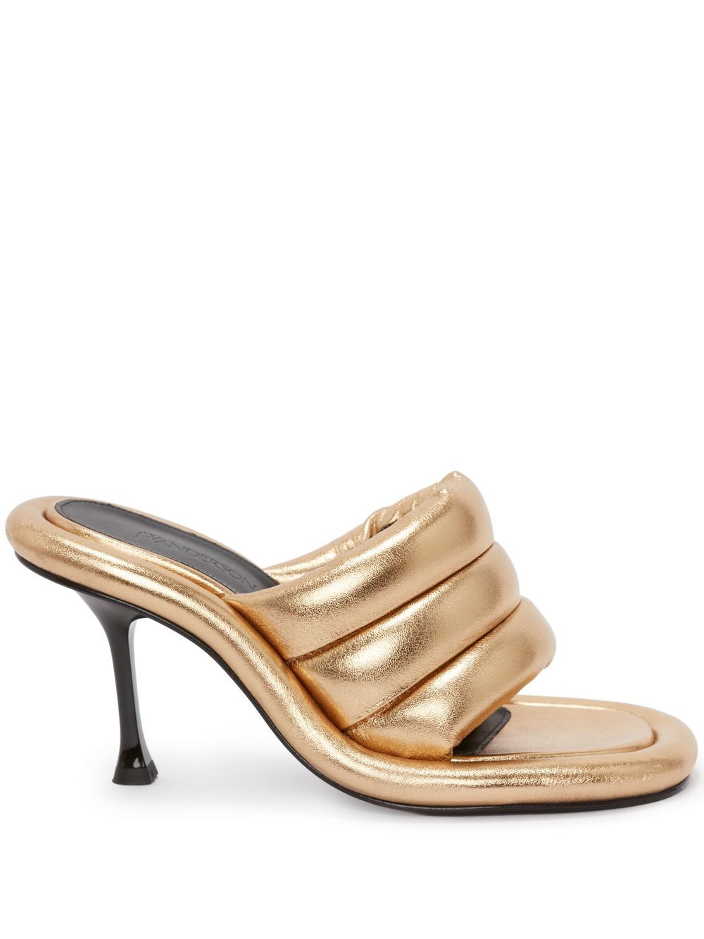 JW Anderson Bumper Tubular 填充凉鞋 - 金色