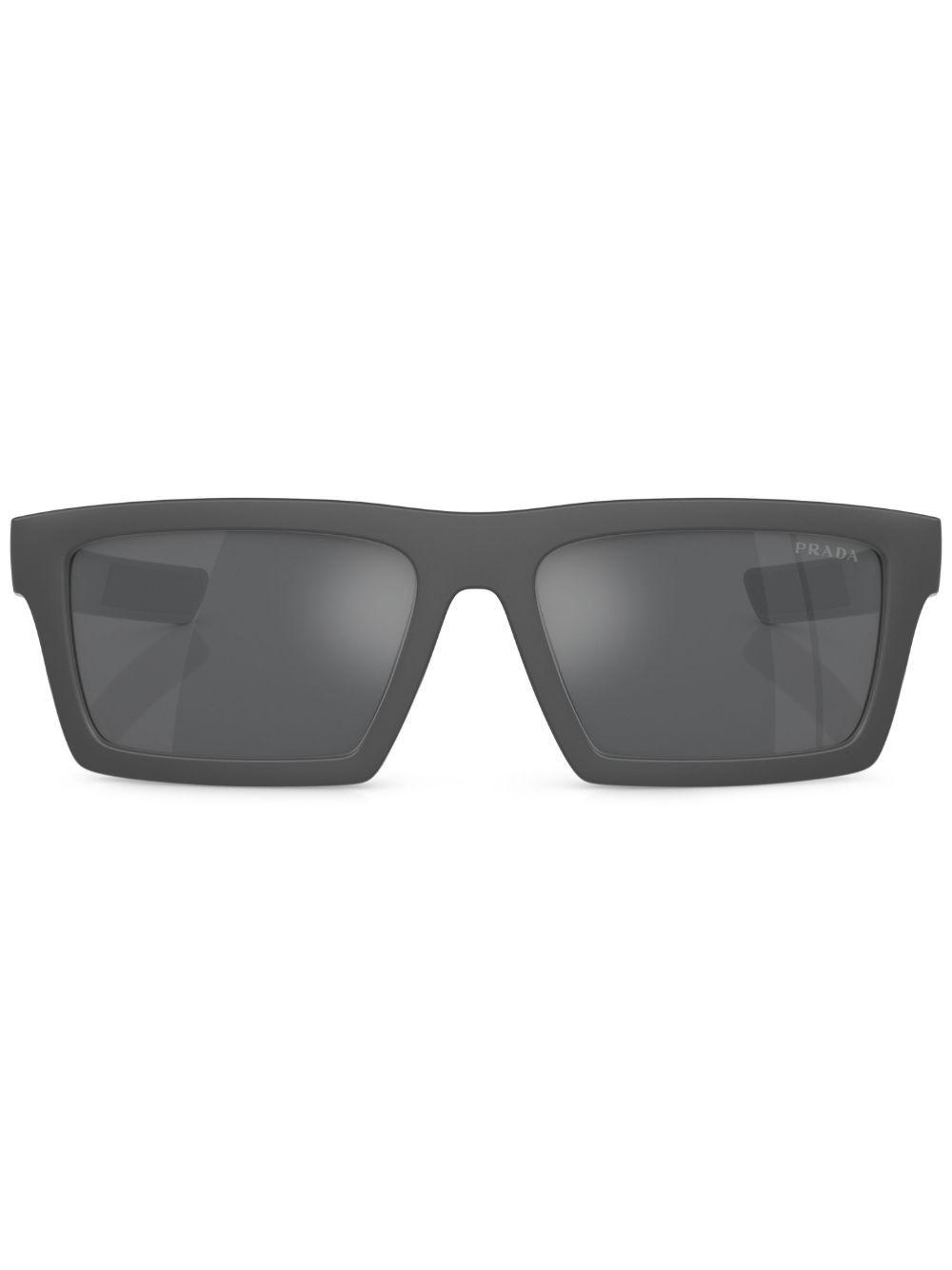 Prada Eyewear PS 02ZSU 方框太阳眼镜 - 灰色