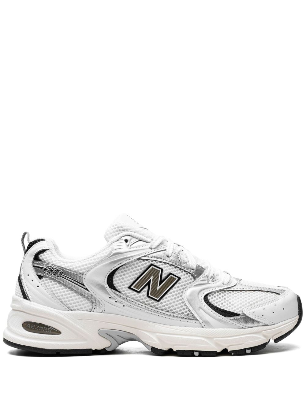 New Balance 530 White/Black 运动鞋 - 白色