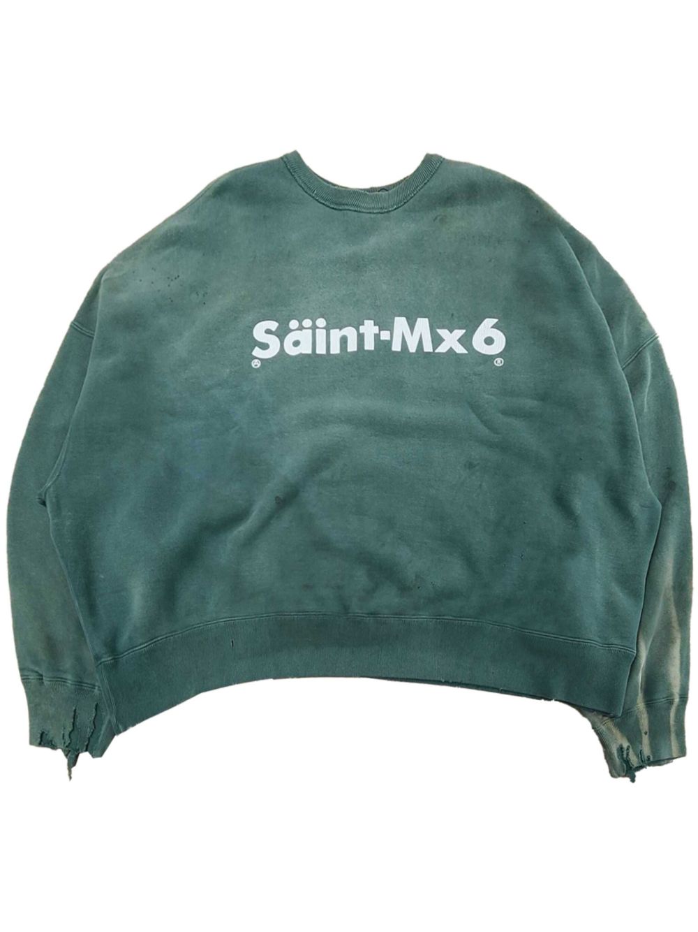 SAINT MXXXXXX Youth 卫衣 - 绿色