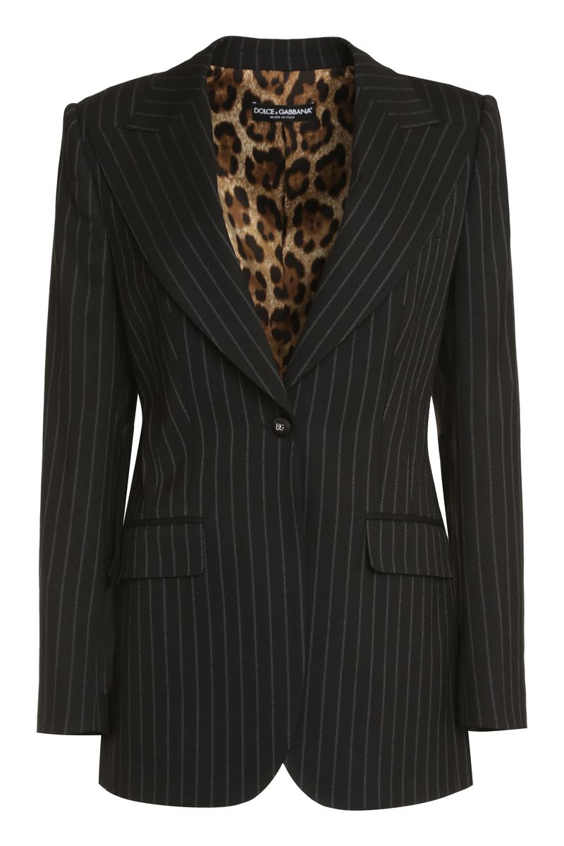 Dolce & Gabbana Single-Breasted One Button Jacket