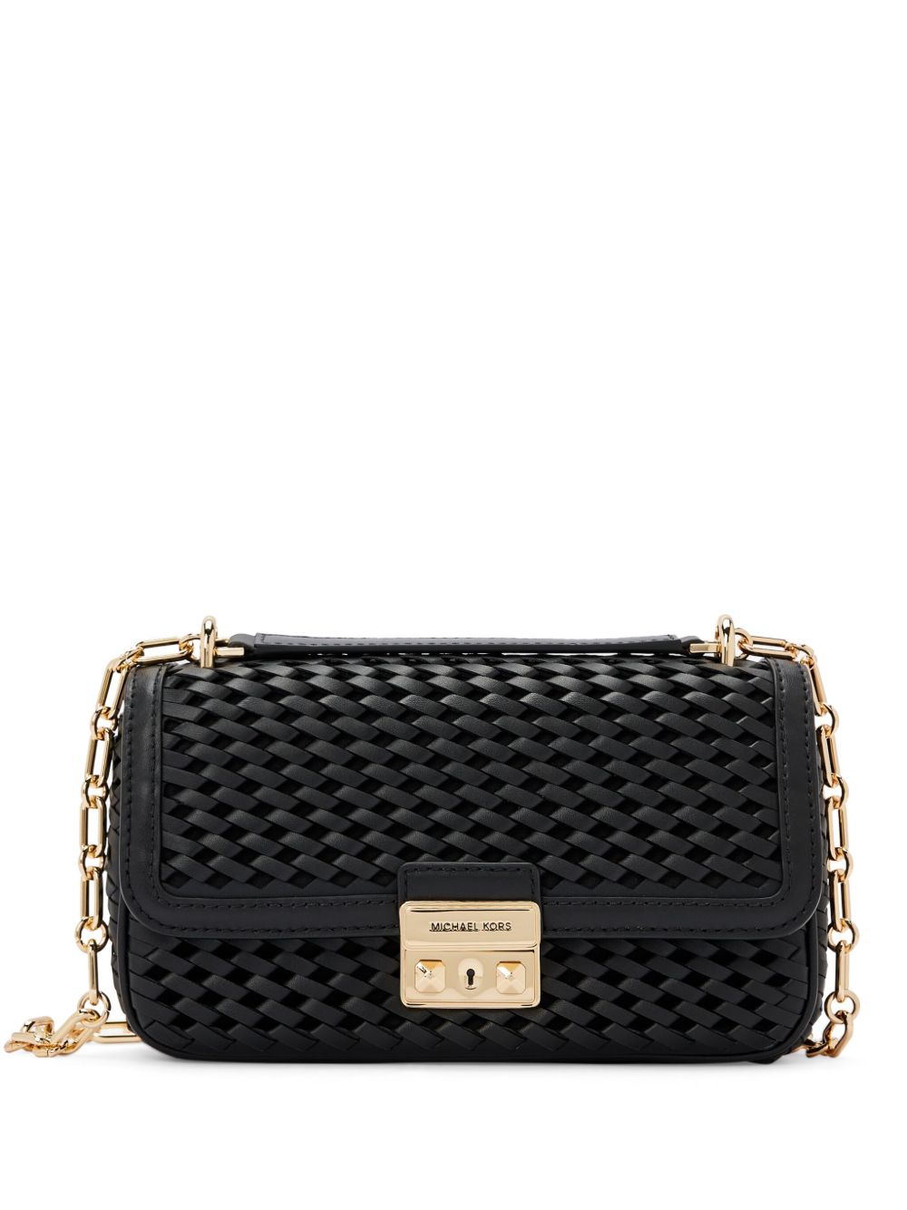 Michael Kors Tribeca 交叉单肩包 - 黑色