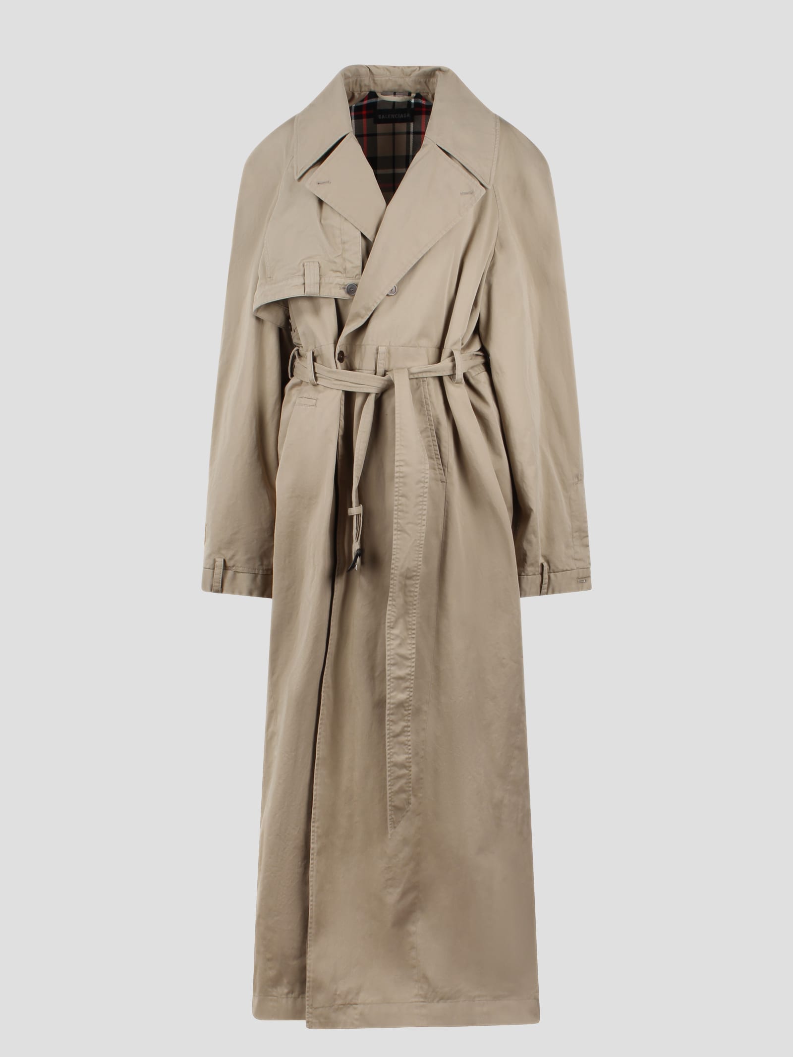 Balenciaga Deconstructed Trench Coat