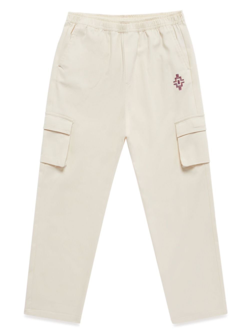 Marcelo Burlon County Of Milan Kids Cross 刺绣工装裤 - 中性色