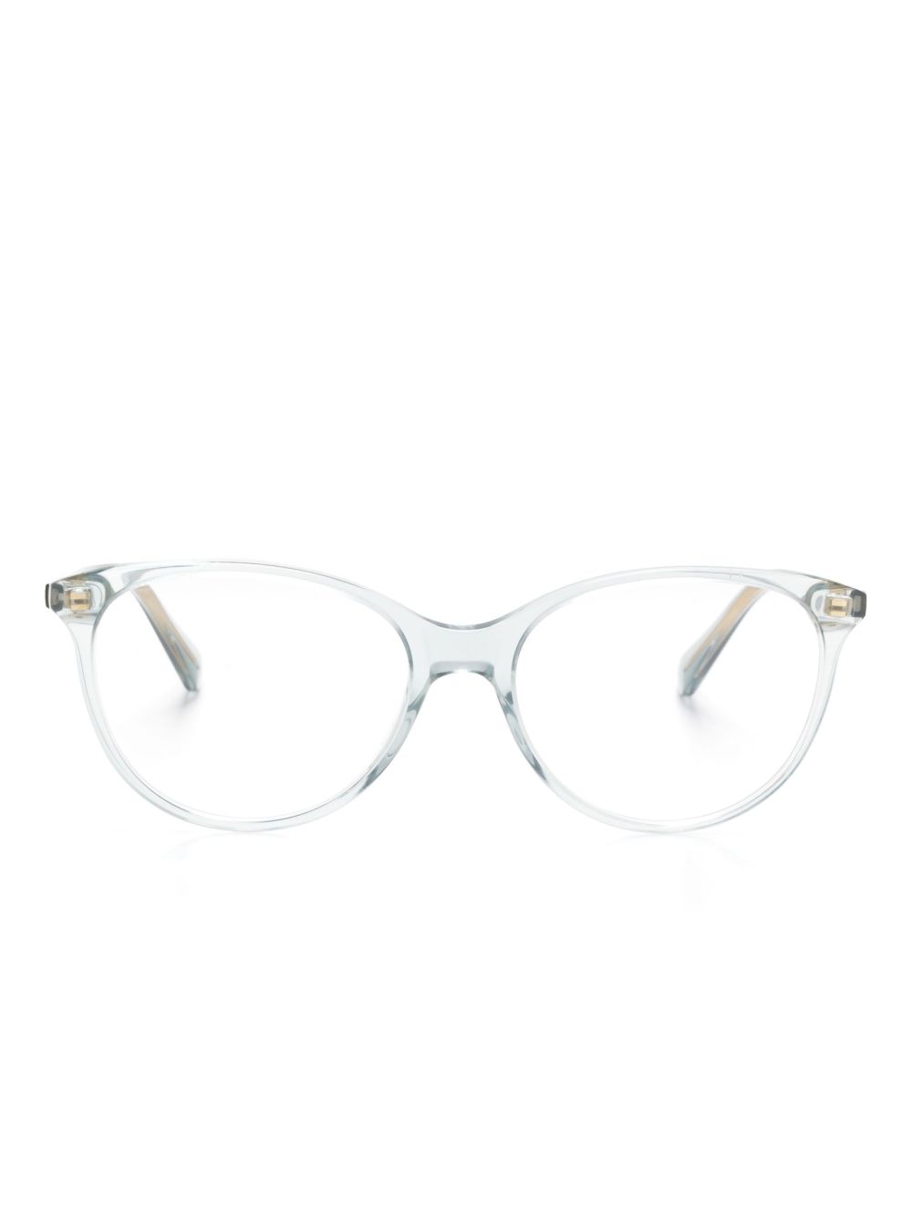 Gucci Eyewear 透明镜框眼镜 - 灰色