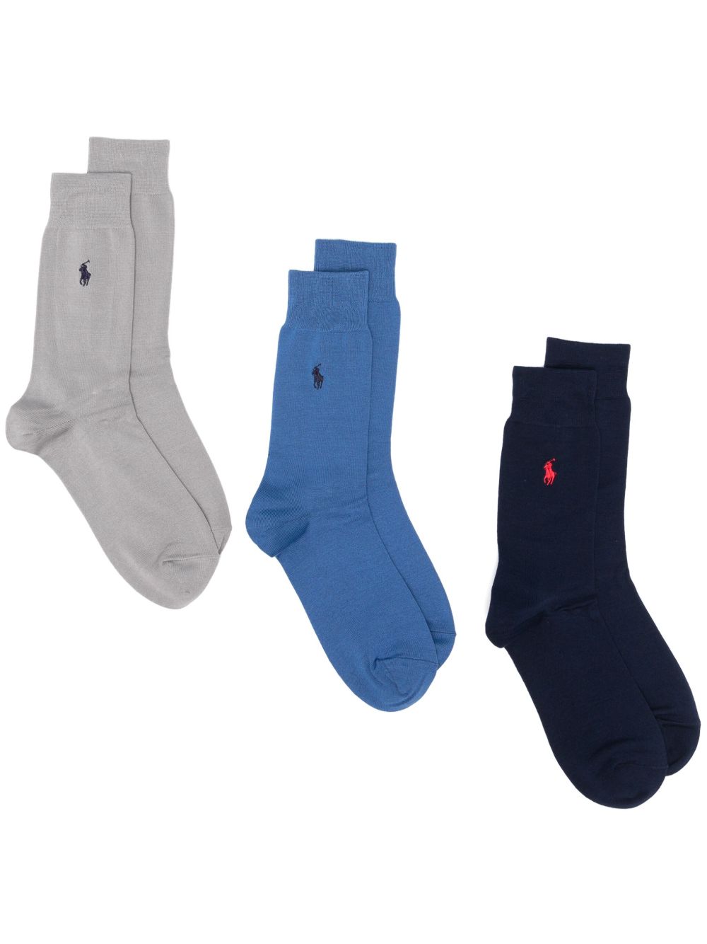 Polo Ralph Lauren crew socks (pack of three) - 蓝色