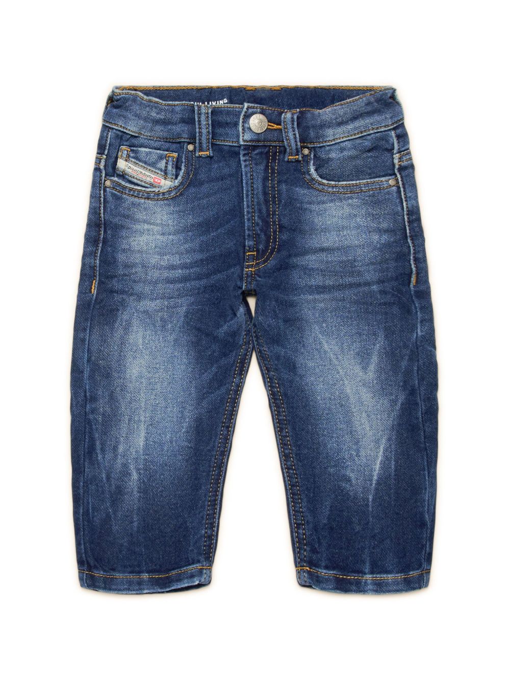 Diesel Kids JoggJeans® 直筒牛仔裤 - 蓝色