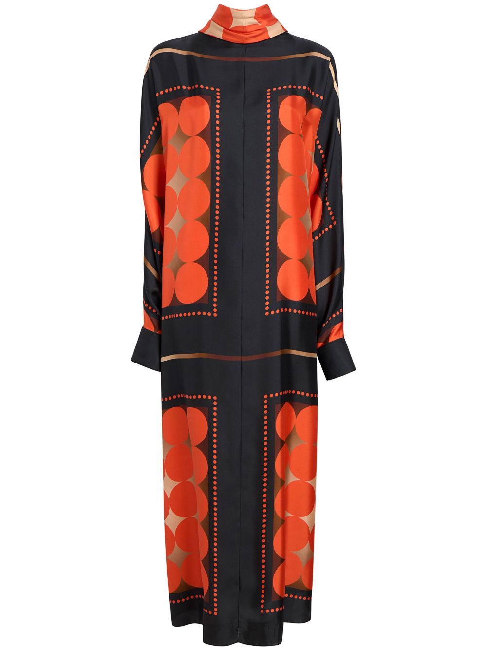 KHAITE Lexi maxi dress - 橘色