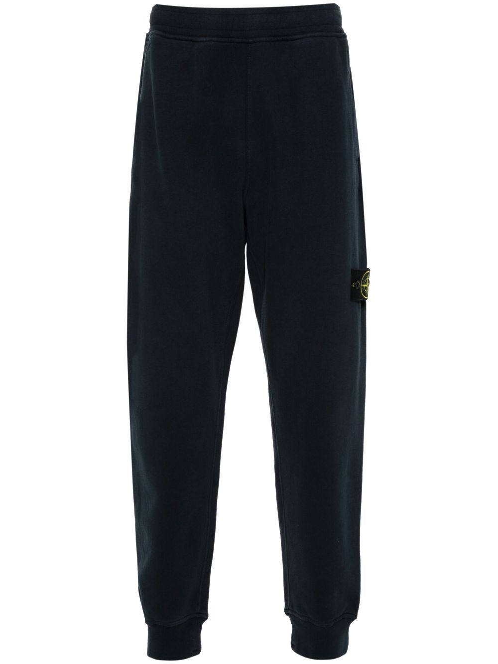 Stone Island 罗盘徽章棉运动裤 - 蓝色