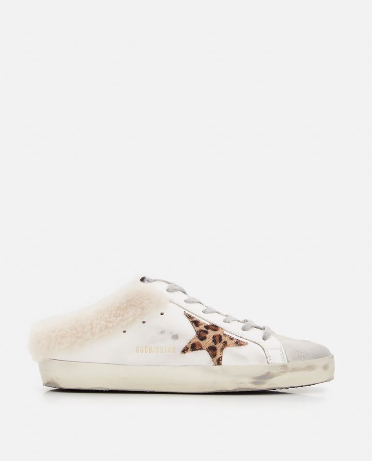 Golden Goose Superstar Leather Sabot