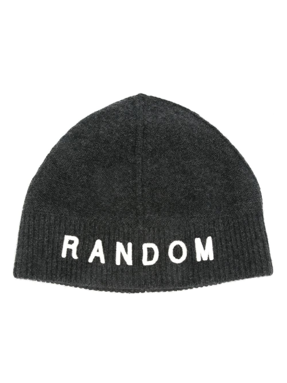 Random Identities logo刺绣拉绒套头帽 - 灰色