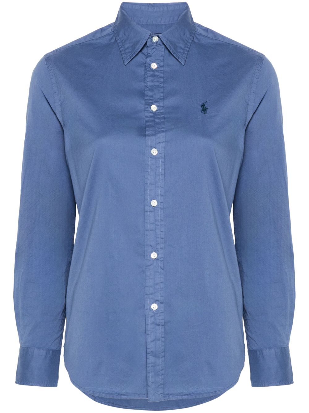 Polo Ralph Lauren Polo Pony 棉衬衫 - 蓝色