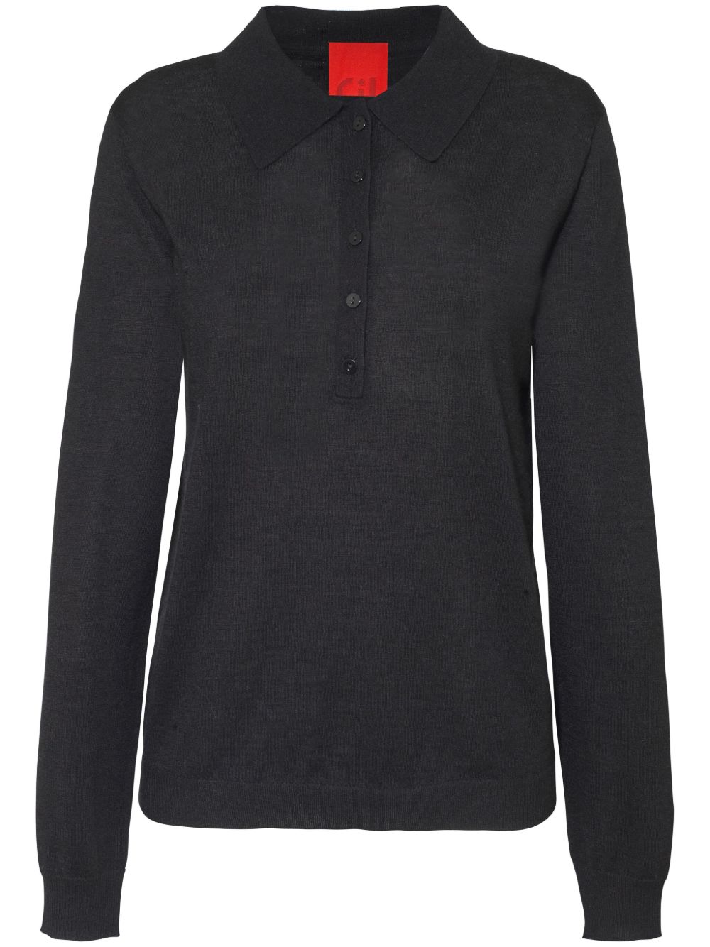 Cashmere In Love Ellis polo衫 - 黑色