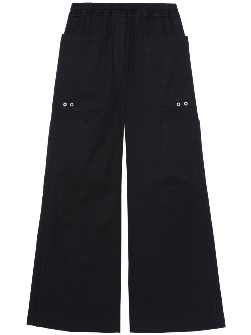 3.1 Phillip Lim 棉阔腿裤 - 黑色
