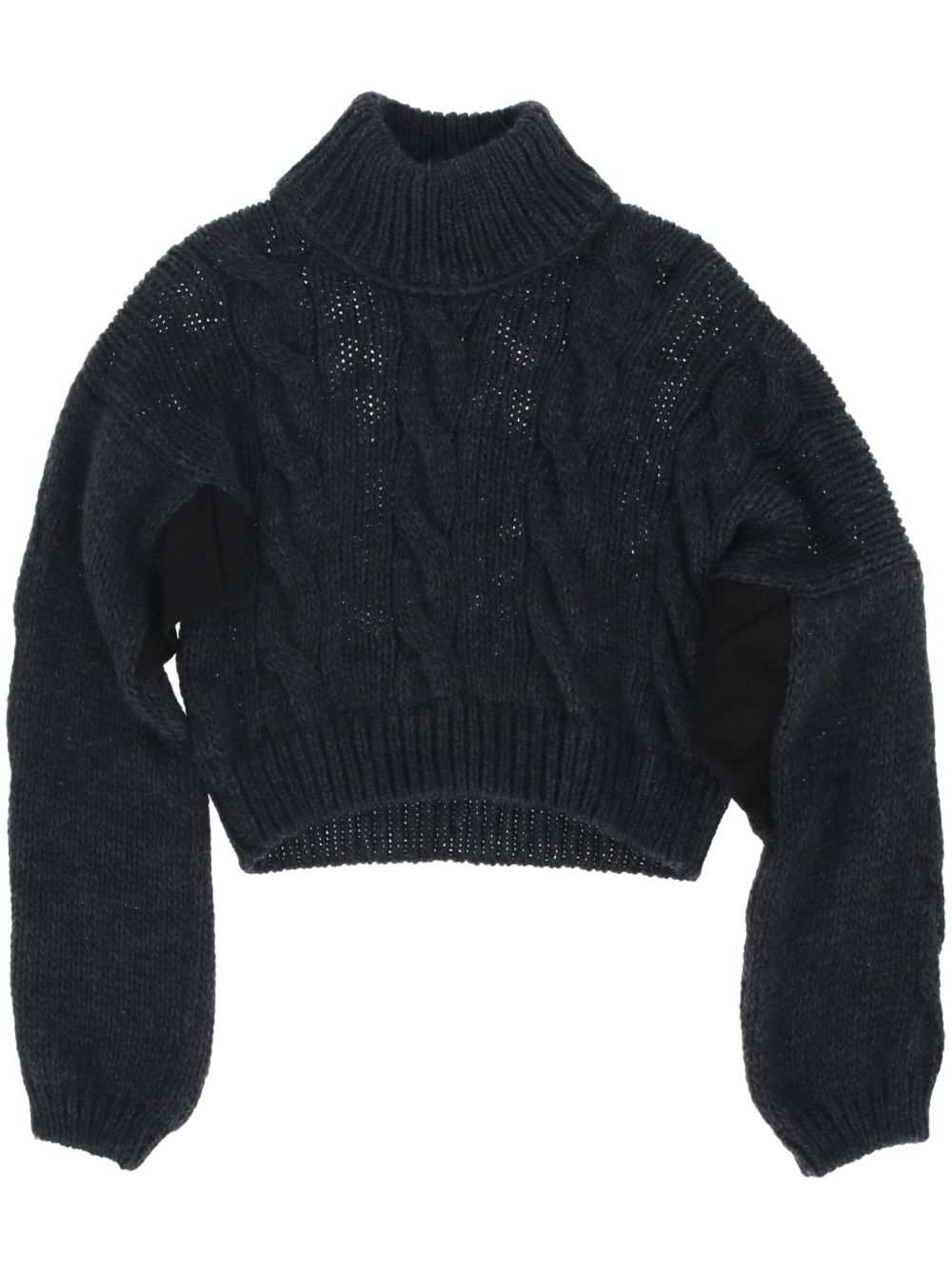 Vivienne Westwood Pre-Owned 绞花针织羊毛毛衣（2015-2016年典藏款） - 蓝色