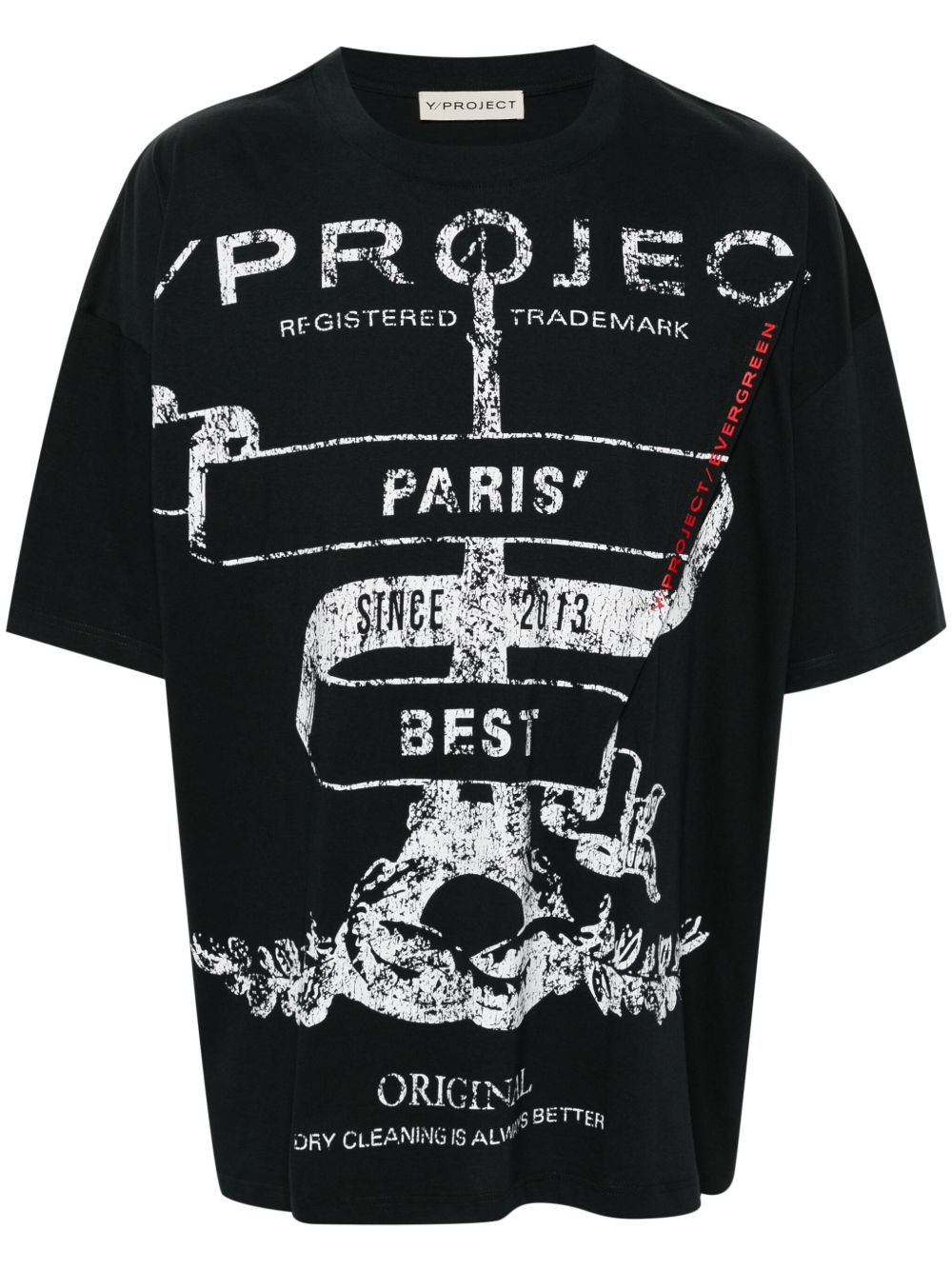 Y/Project Evergreen T恤 - 黑色