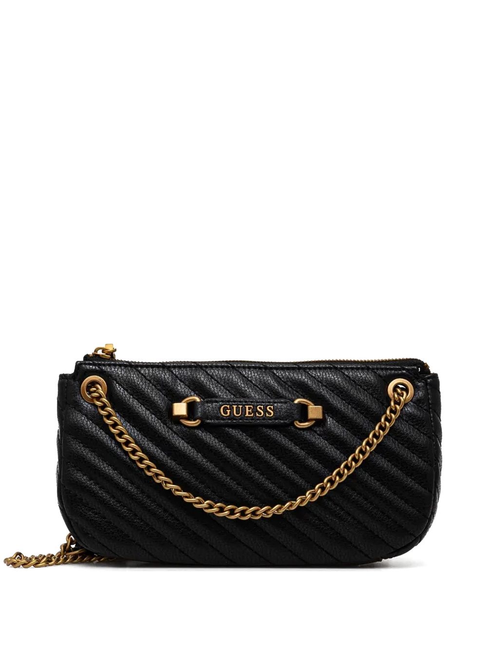 GUESS USA Sela 迷你斜挎包 - 黑色