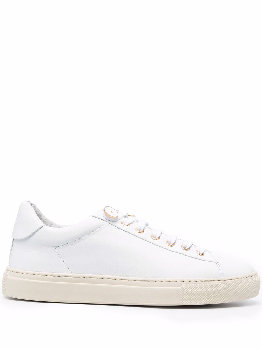 Ports 1961 低帮厚底板鞋 - 白色