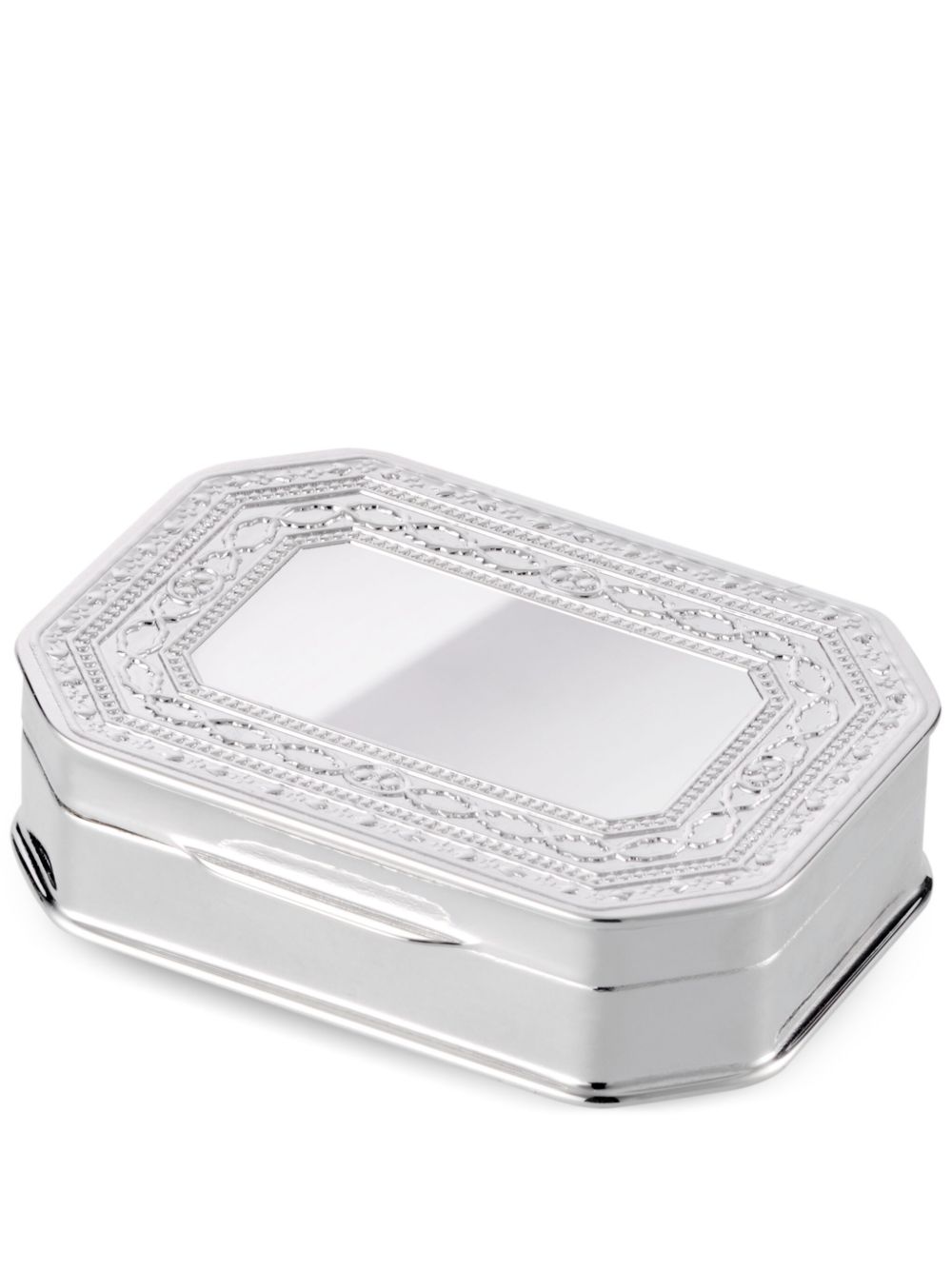 Christofle Bonbonnière 饰品盒（5.7厘米 x 1.5厘米） - 银色
