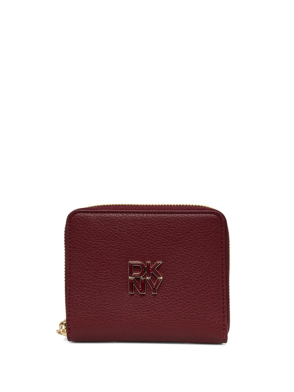 DKNY logo标牌钱包 - 红色