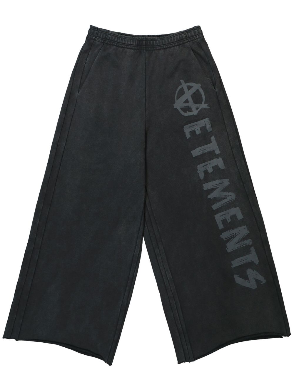 VETEMENTS Anarchy Baggy 运动裤 - 黑色